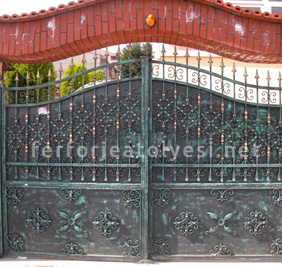 Ferforje Bahçe Kapısı Örnekleri 33