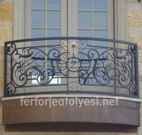 Ferforje Balkon Korkulukları 06
