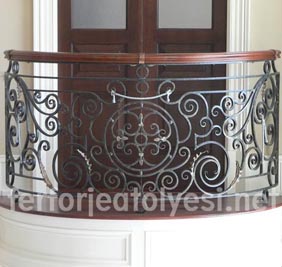Ferforje Balkon Korkulukları 03