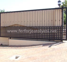 Ferforje Kayar Kapı 09